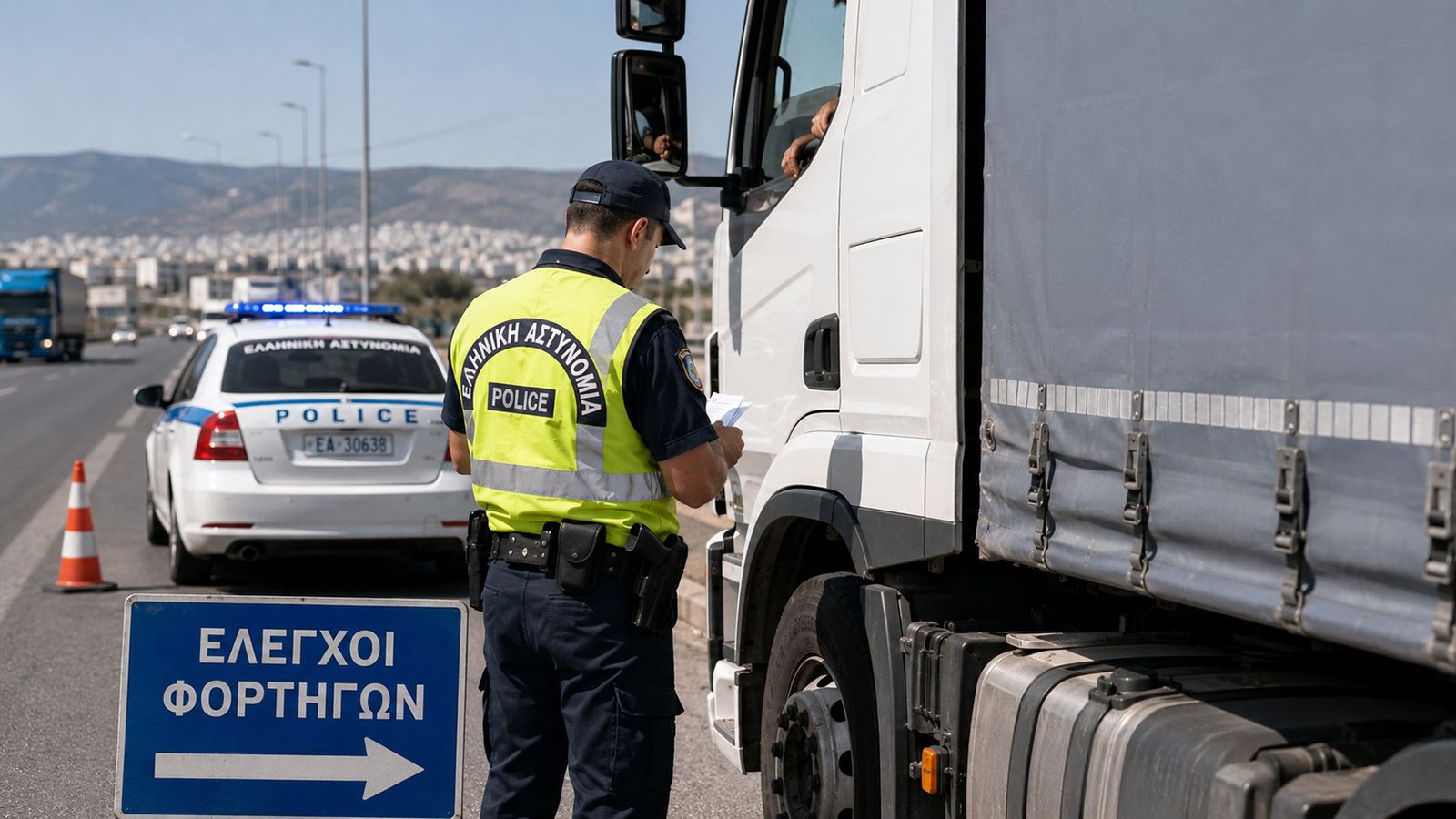 Φορτηγά: 2.021 παραβάσεις καταγράφηκαν σε ελέγχους στην Αττική!
