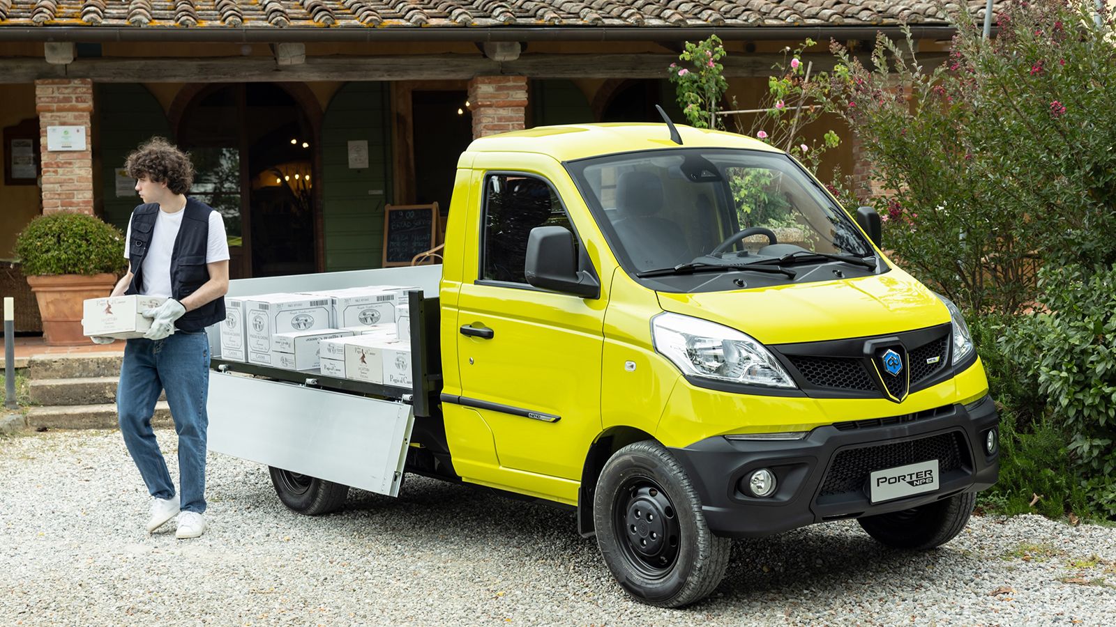 Piaggio Porter NPE: στατική, εμπρός όψη