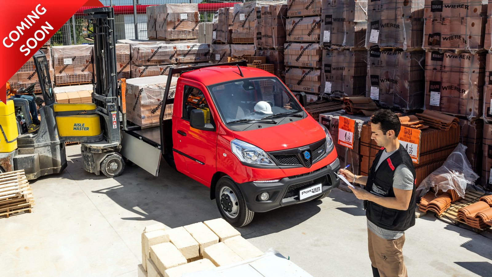 NEO Piaggio Porter : Με πληρέστερο εξοπλισμό ασφάλειας & σύντομα ηλεκτρικό! 