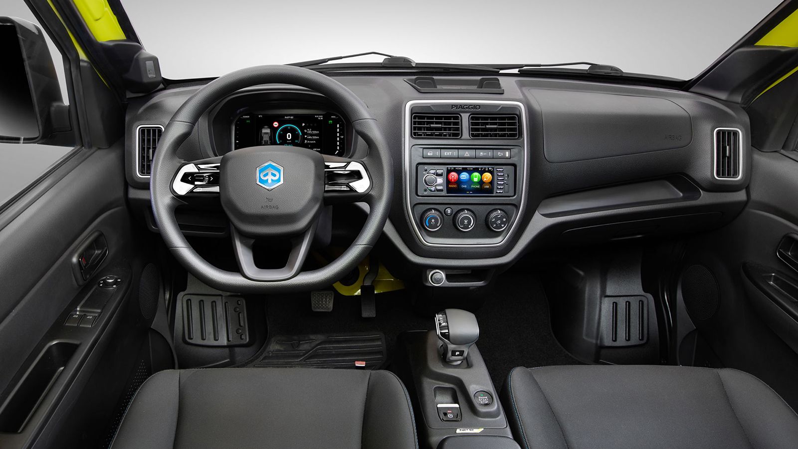 Piaggio Porter NPE: εσωτερικό καμπίνας