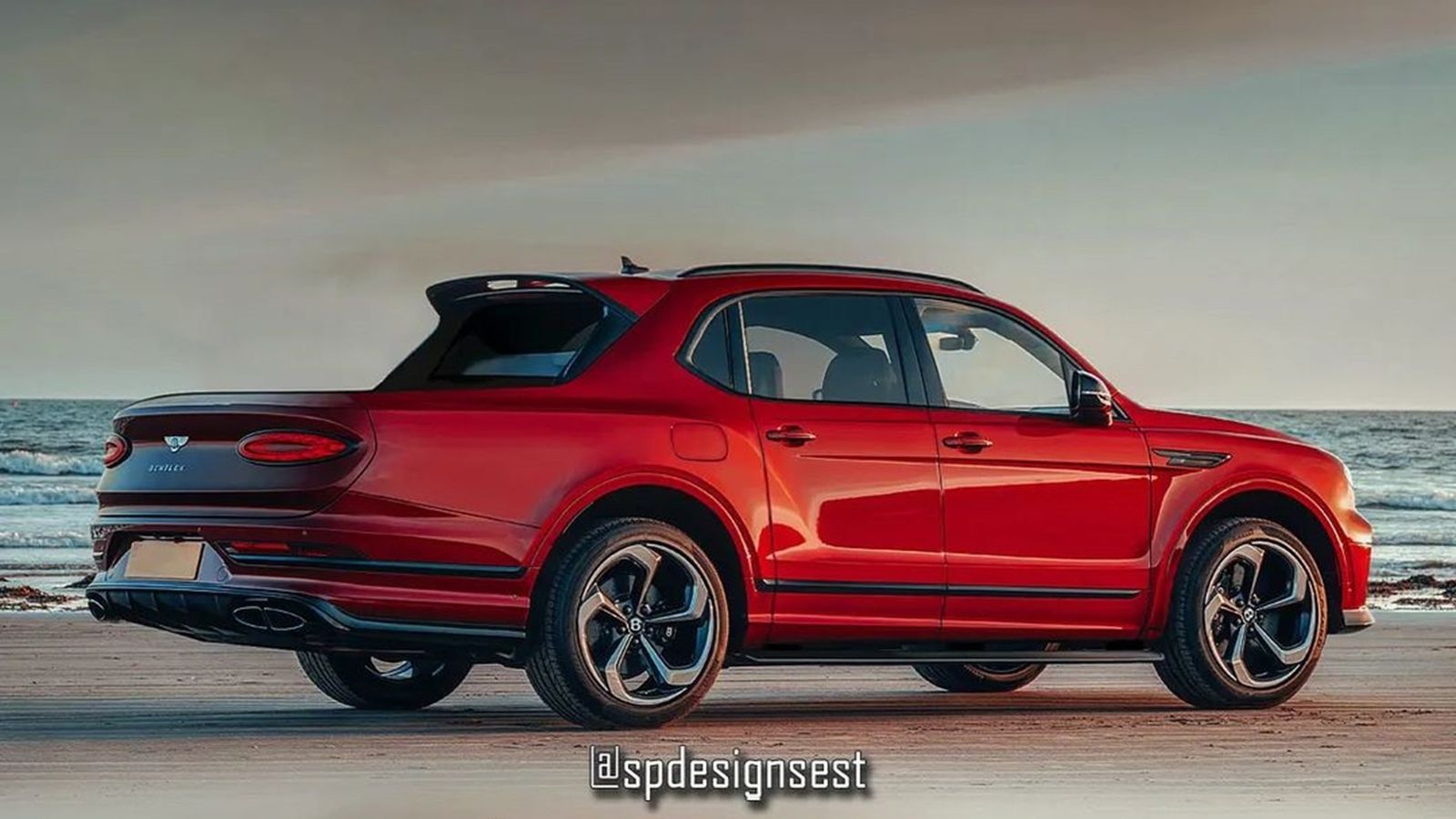 To Pick-Up του Siim Parn με βάση την Bentley Bentayga. 