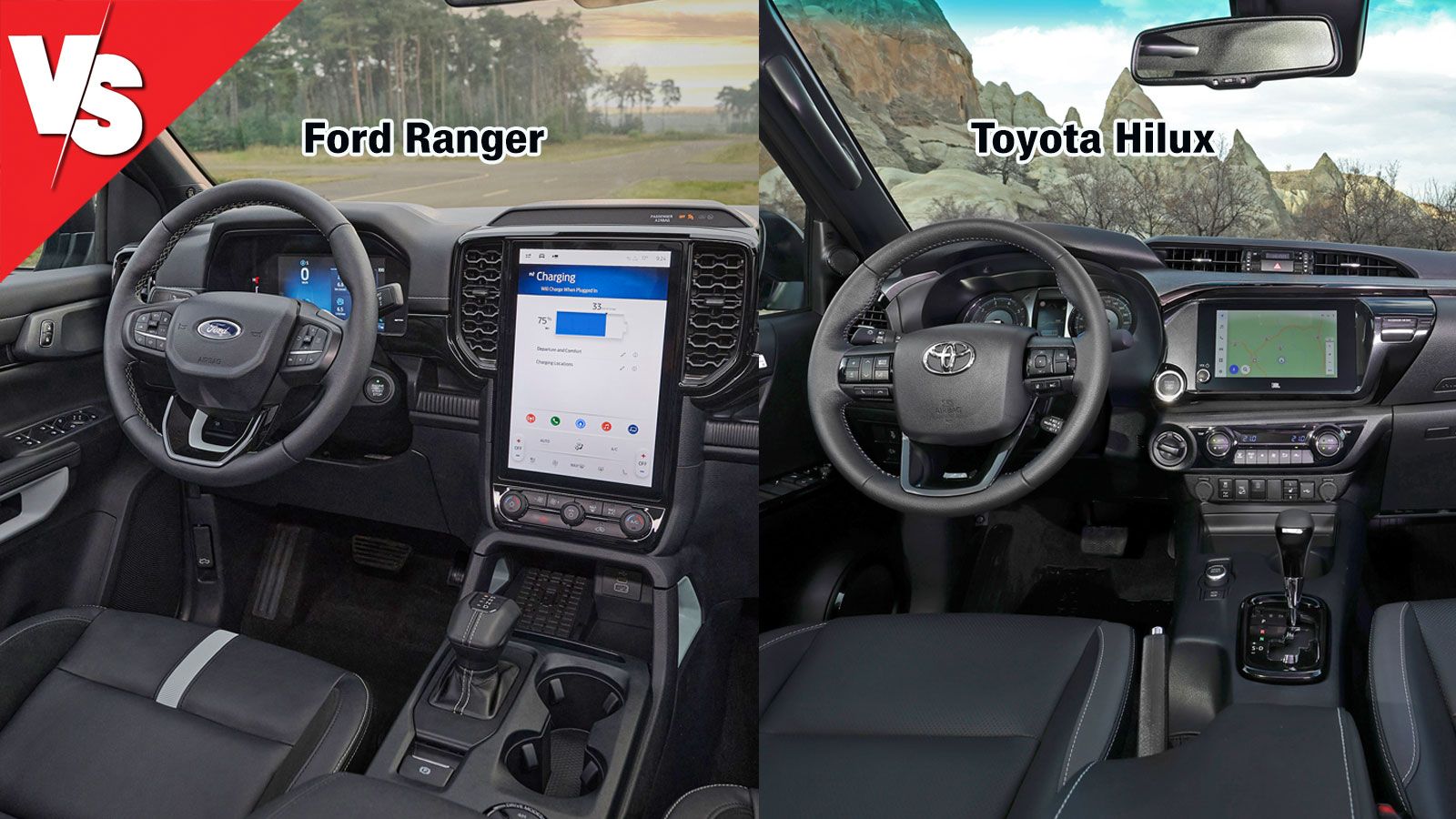Ranger VS Hilux – Από το εργοτάξιο στην πόλη: Υπάρχει νικητής; 