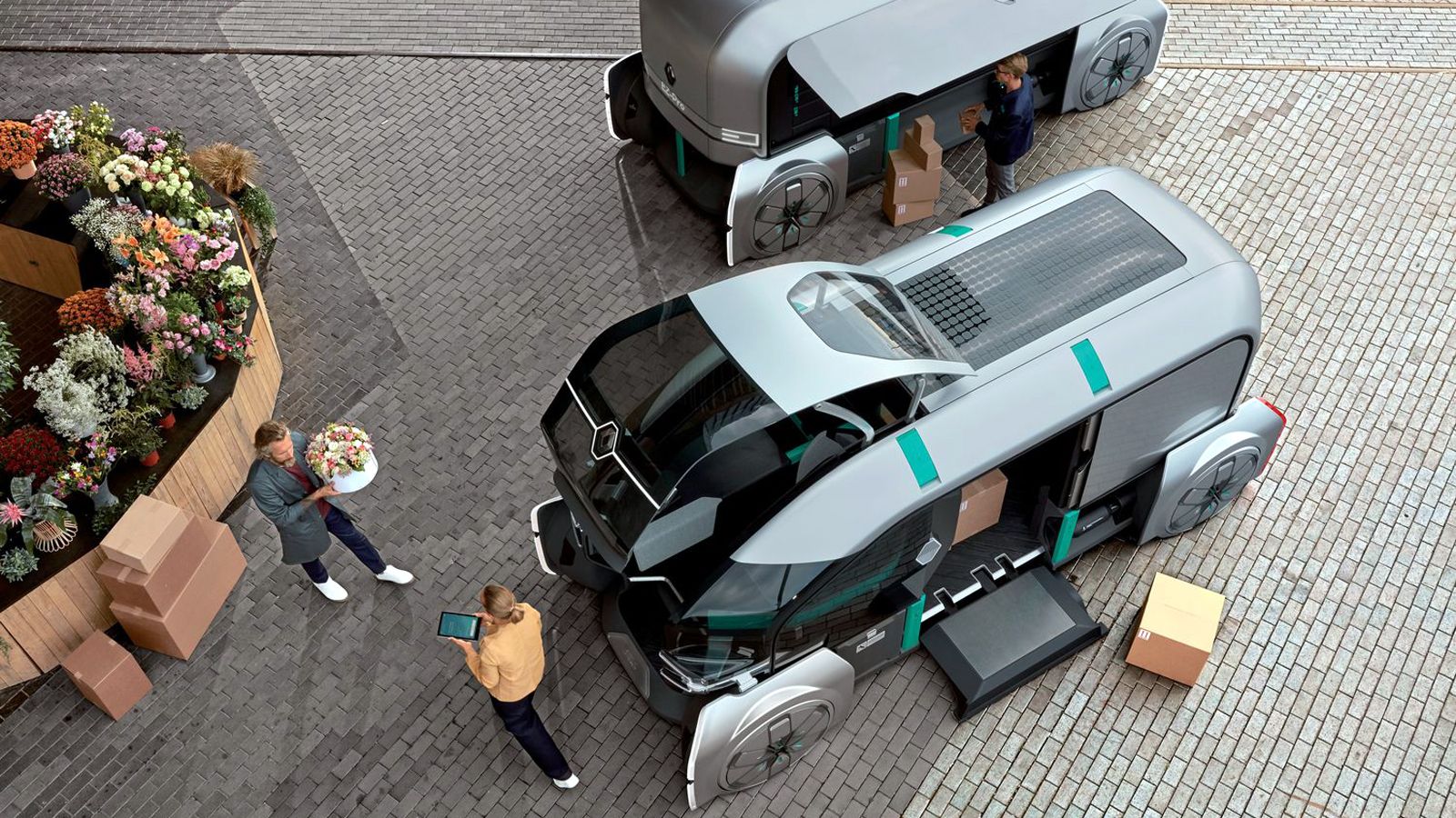 Το πρωτότυπο EZ-PRO της Renault πραγματοποίησε την παγκόσμια πρεμιέρα του στην 67η ΙΑΑ 2018.