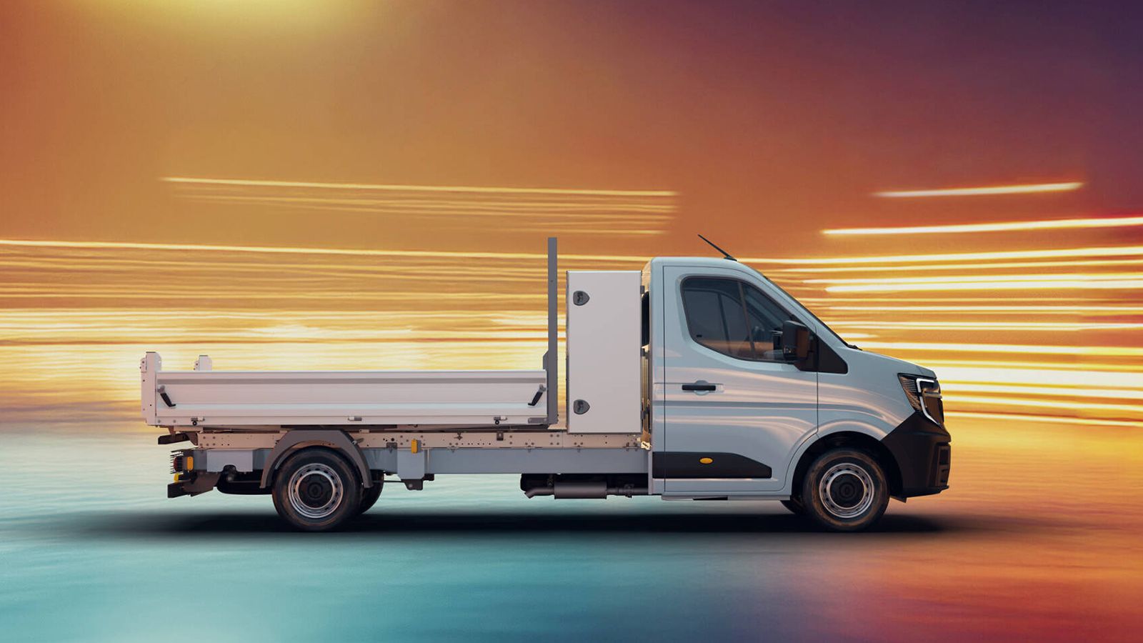Renault Qstomize conversions: στατική, Master, πλευρική όψη