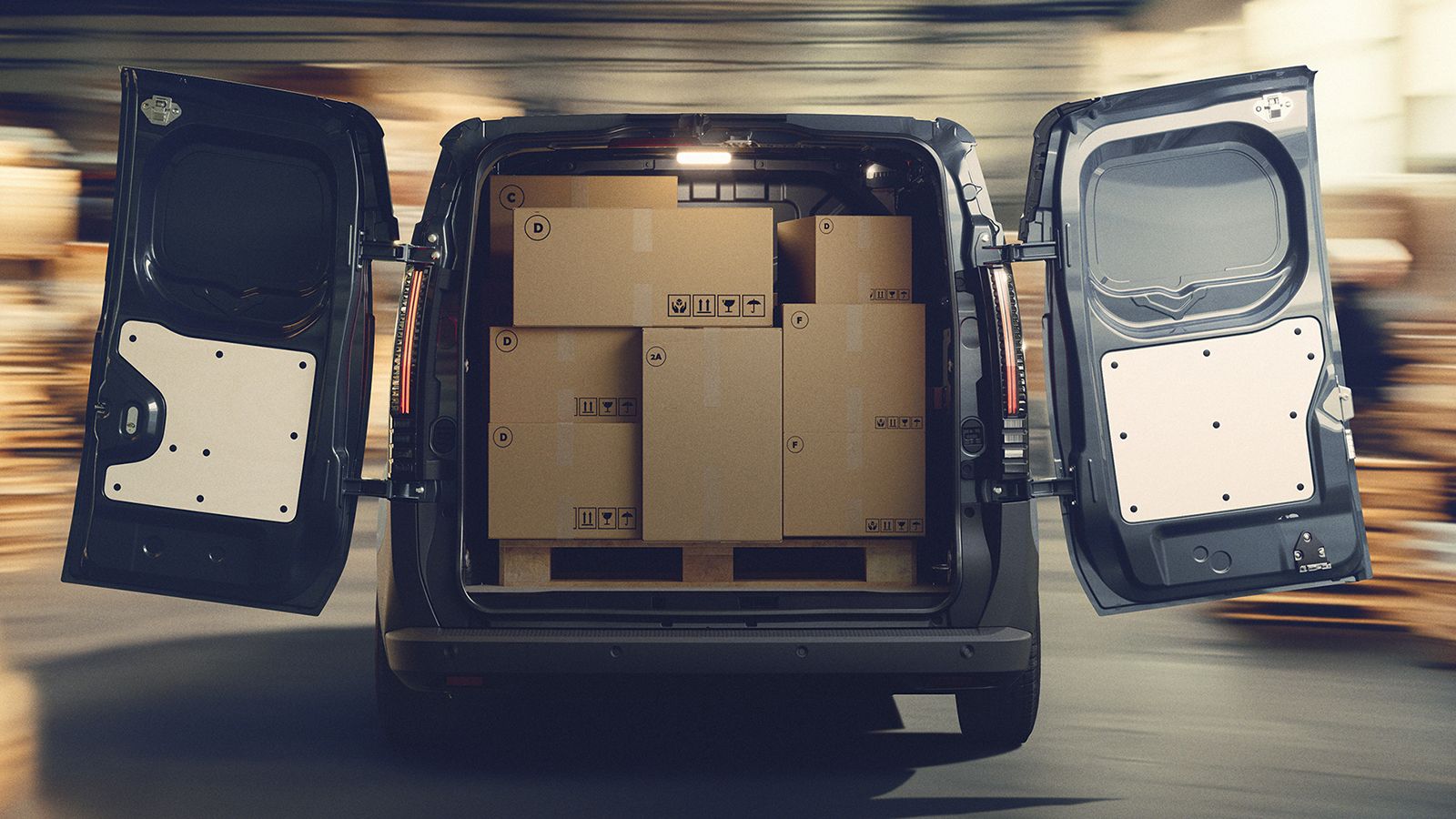 Renault Trafic E-Tech  Electric χώρος φόρτωσης 