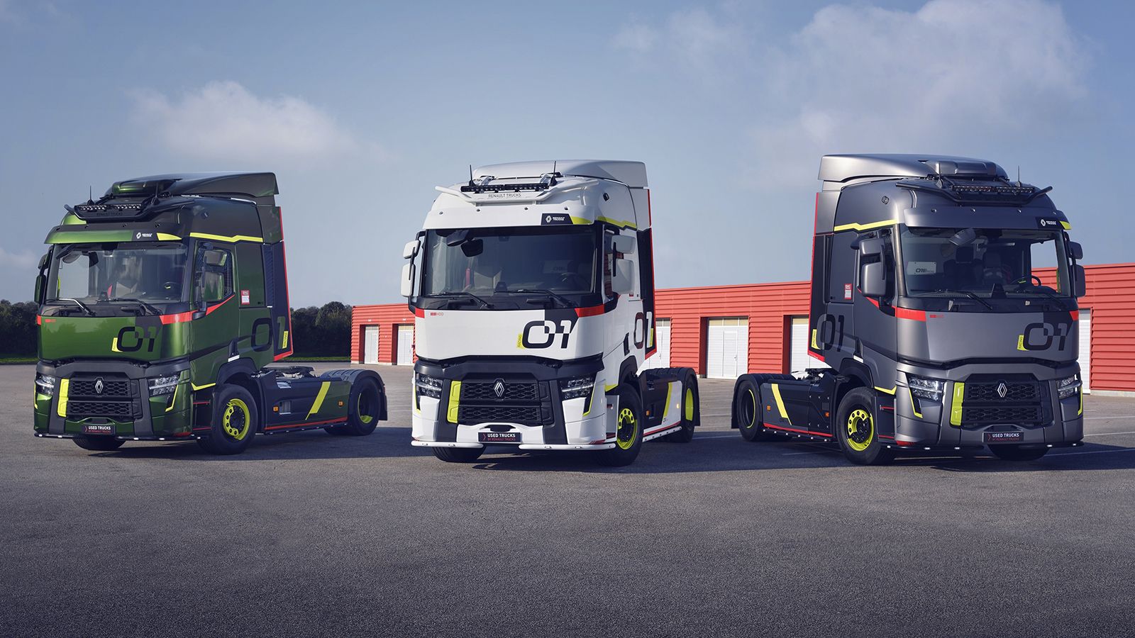 Η Renault Trucks παρουσίασε μια νέα ειδική έκδοση μεταχειρισμένων φορτηγών με την ονομασία «T 01 Racing». 