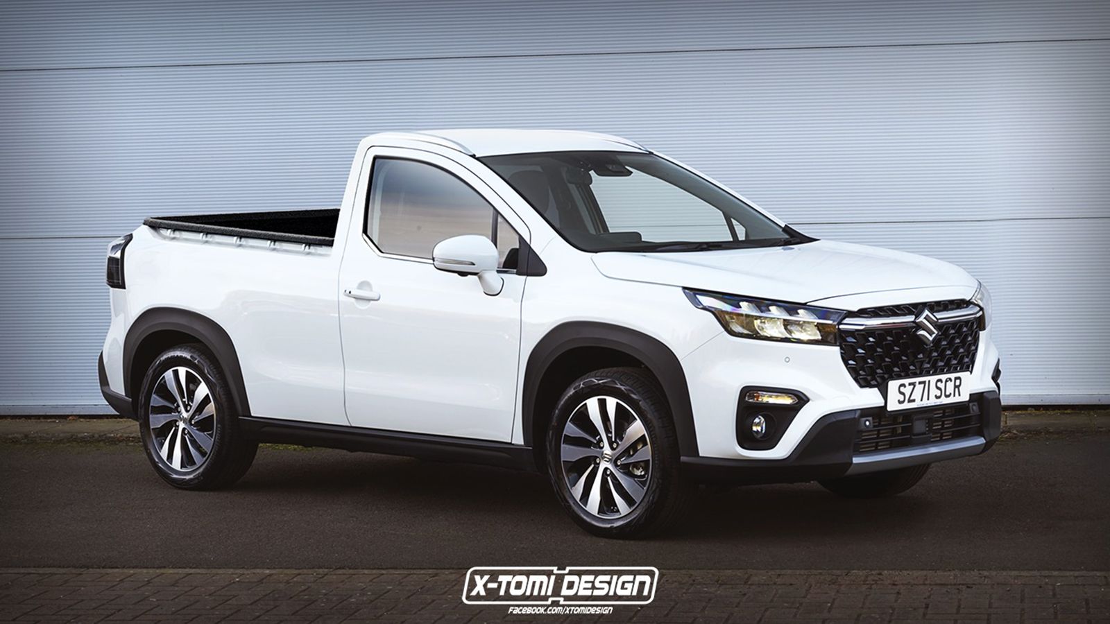 Λίγο μετά την παρουσίασή του, το Suzuki S-Cross μεταμορφώνεται από ένα μικρομεσαίο SUV σε ένα Pick-Up.