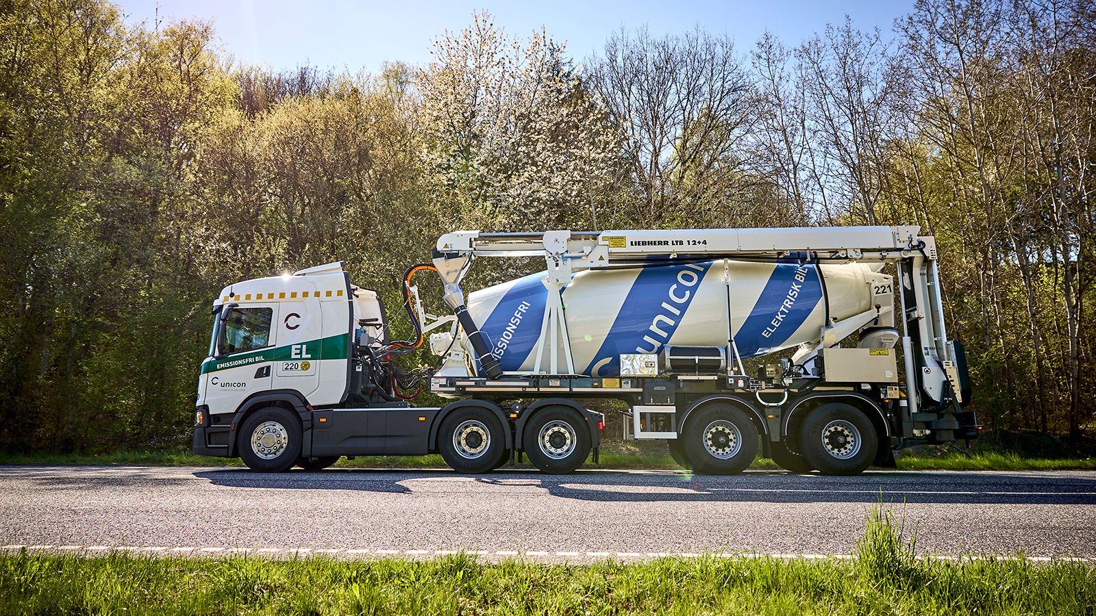 Η Scania εφαρμόζει την ηλεκτροκίνηση στη μεταφορά μπετόν!