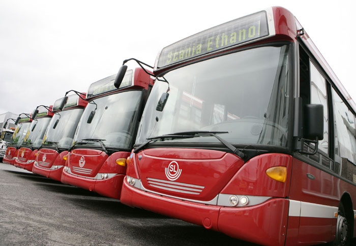 «Πράσινα» αστικά Scania στη Στοκχόλμη