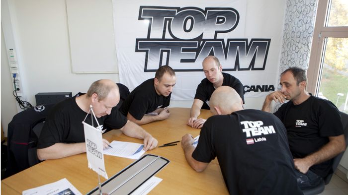 Ο διεθνής διαγωνισμός «Scania Top Team» για το 2013 αναμένεται να ολοκληρωθεί στις 21-24 Νοεμβρίου στη Σουηδία.