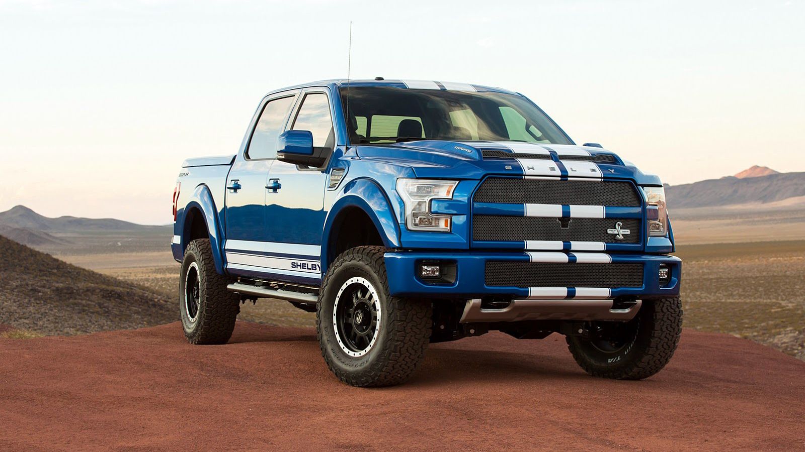 Το πρωτότυπο F-150 Pick-Up της Shelby αναμένεται τελικά να παραχθεί σε περίπου 500 κομμάτια και διακρίνεται για τον δυναμισμό του.