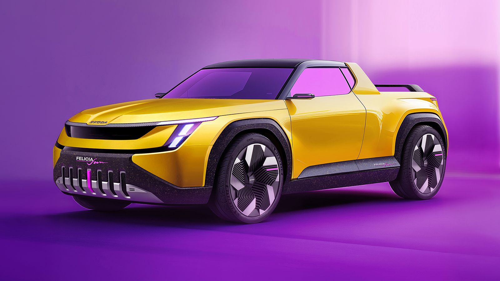 Το πρωτότυπο «Felicia Fun» που παρουσίασε η Skoda είναι ουσιαστικά ένα Pick-Up με αρκετές «πινελιές» που το καθιστούσαν ιδανικό και για ιδιωτική χρήση