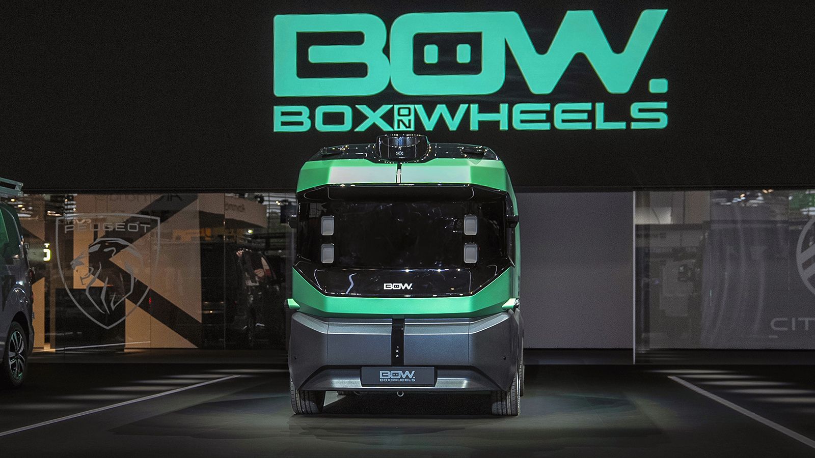 Εμπρός όψη του BOW Concept στην έκθεση IAA Transportation 2026 στο Ανόβερο