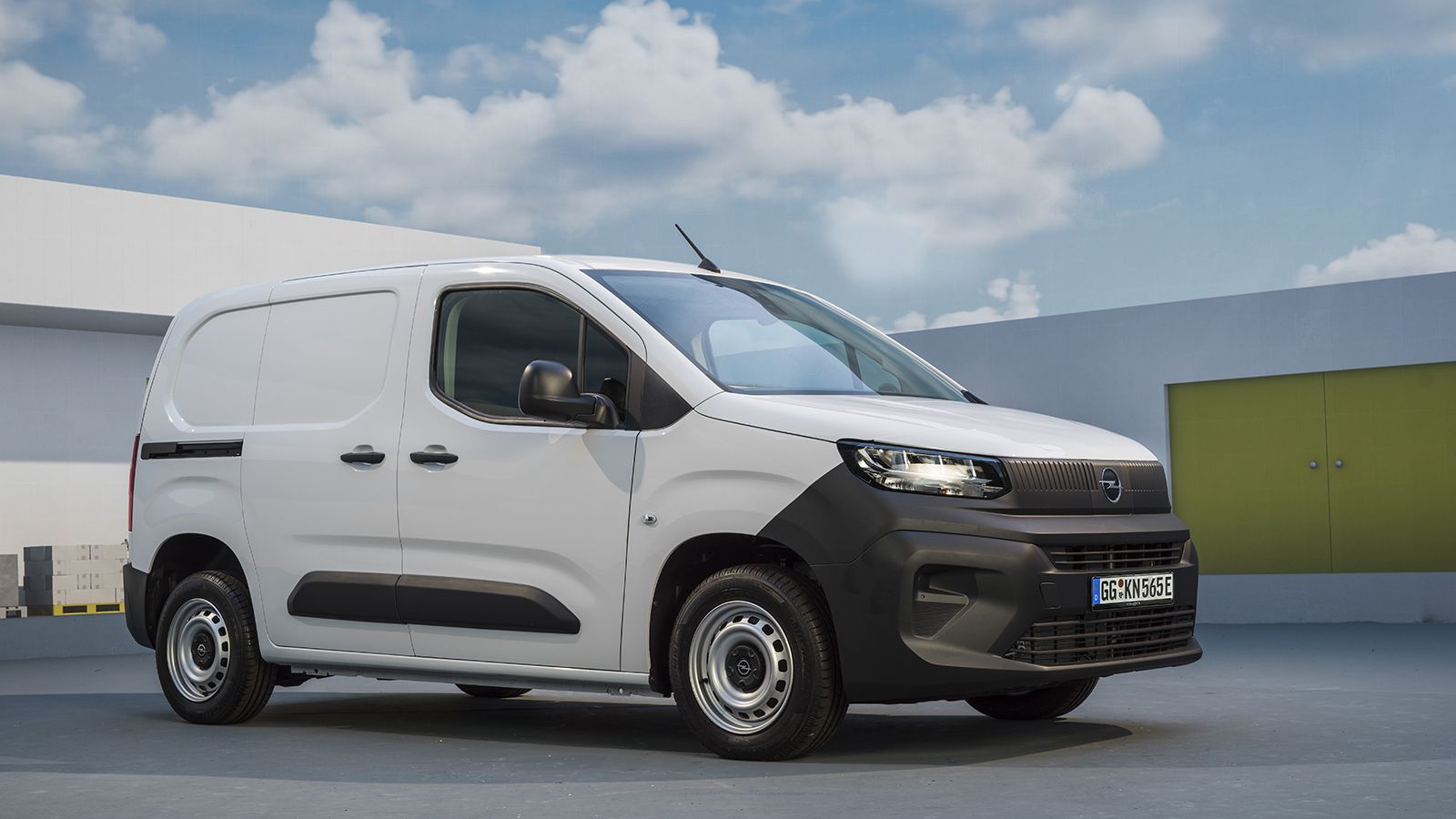 Fiat Doblo EasyPro: στατικό, εμπρός όψη