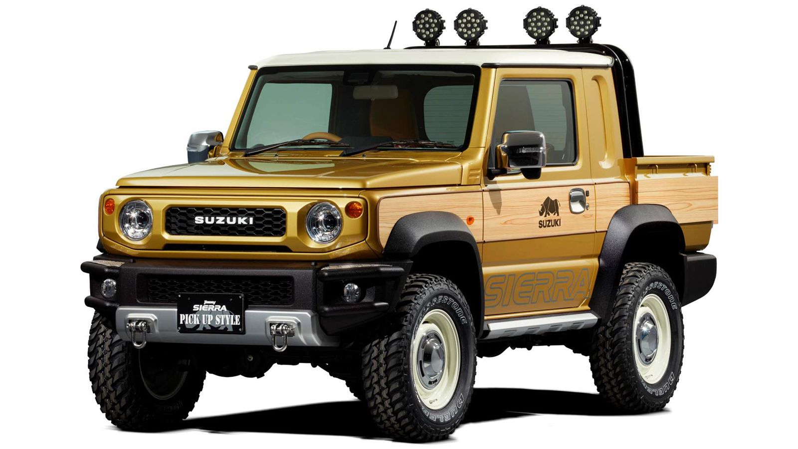 Η έκδοση Pick-Up του νέου Jimny που θα παρουσιάσει η Suzuki φέρει την ονομασία «Sierra».