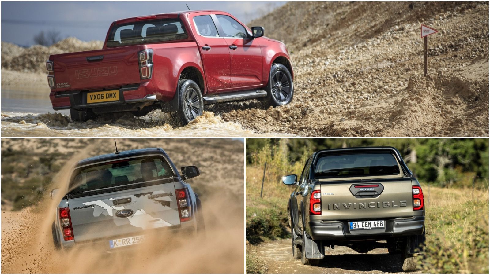 Από επαγγελματικά εργαλεία, τα Pick-Up μπορούν να μετατραπούν σε εκτός δρόμου όπλα.