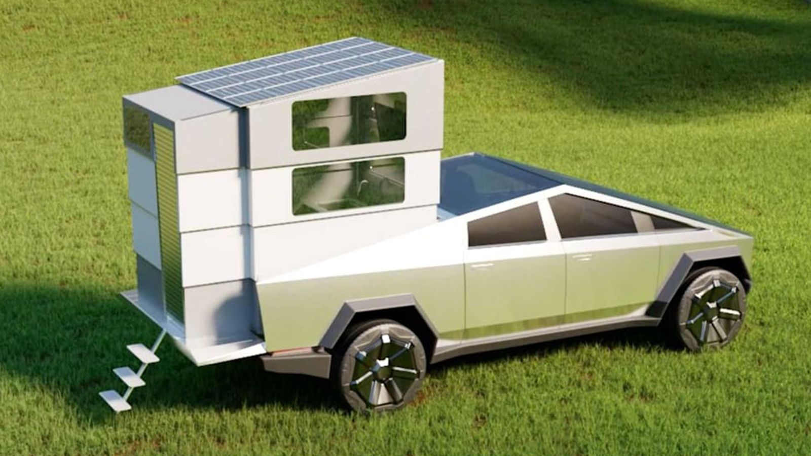 Το Tesla Cybertruck έγινε τροχόσπιτο! (+vids)