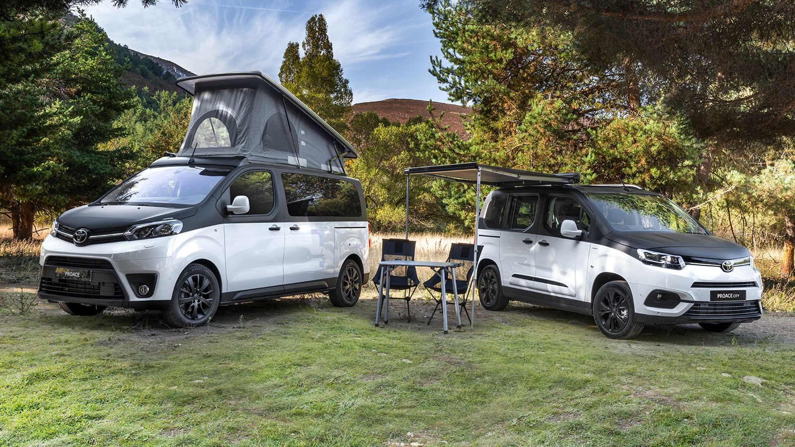 Τα νέα Toyota Proace Verso Camper και Proace City Mini Camper. 