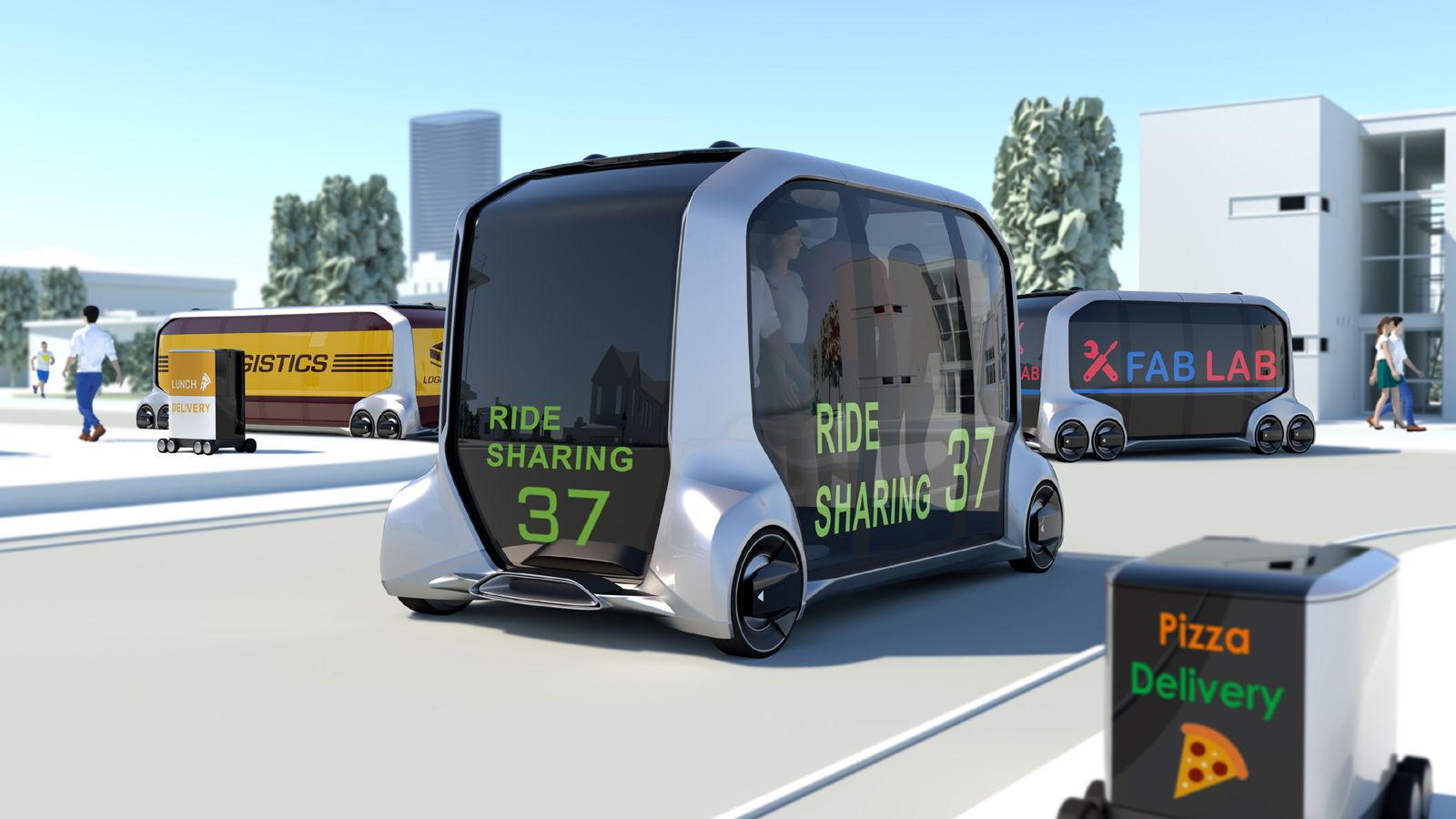 Η Toyota παρουσίασε το ιδιαίτερα ενδιαφέρον πρωτότυπο «e-Palette Concept» στην Διεθνή Έκθεση Τεχνολογίας «CES 2018» στο Λας Βέγκας (9-12 Ιανουαρίου).