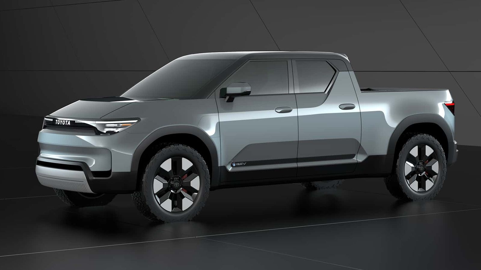 Μελλοντικό Pick-Up από τη Toyota Professional: πρωτότυπο Toyota EPU, στατικό, εμπρός 3/4