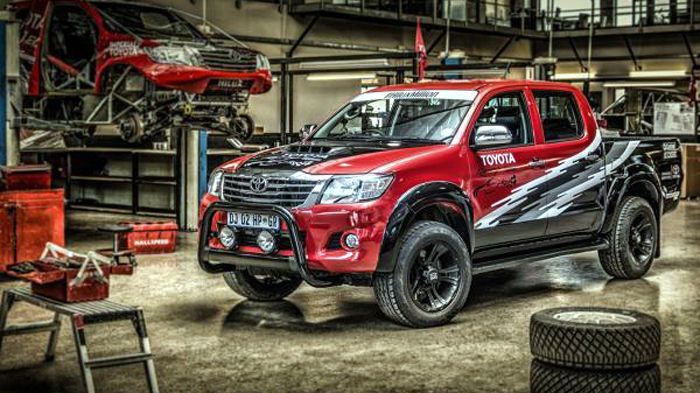 Με αφορμή τη συμπλήρωση 1 εκ. πωλήσεων, η Toyota Ν. Αφρικής δημιούργησε ένα επετειακό θηριώδες Hilux με κινητήρα 445 ίππων. 