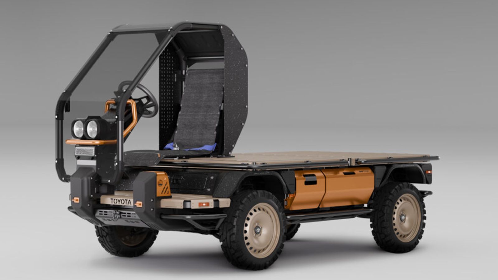 Το πρωτότυπο IMV Origin της Toyota φιλοδοξεί να προσφέρει λύσεις κινητικότητας ακόμη και στις πιο υπανάπτυκτες περιοχές του πλανήτη μας. 