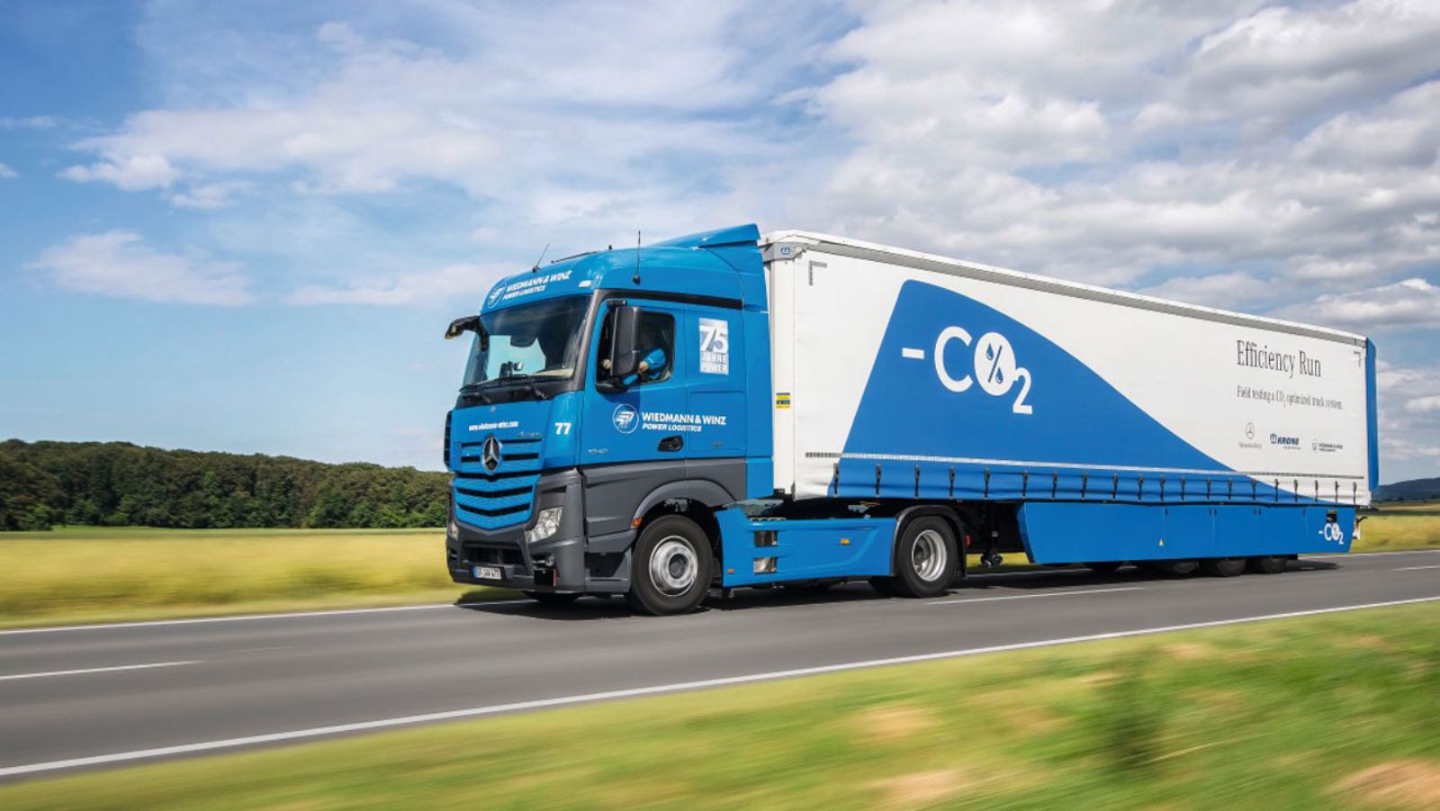 Η εξοικονόμηση CO2 φέρνει μεγαλύτερα φορτηγά