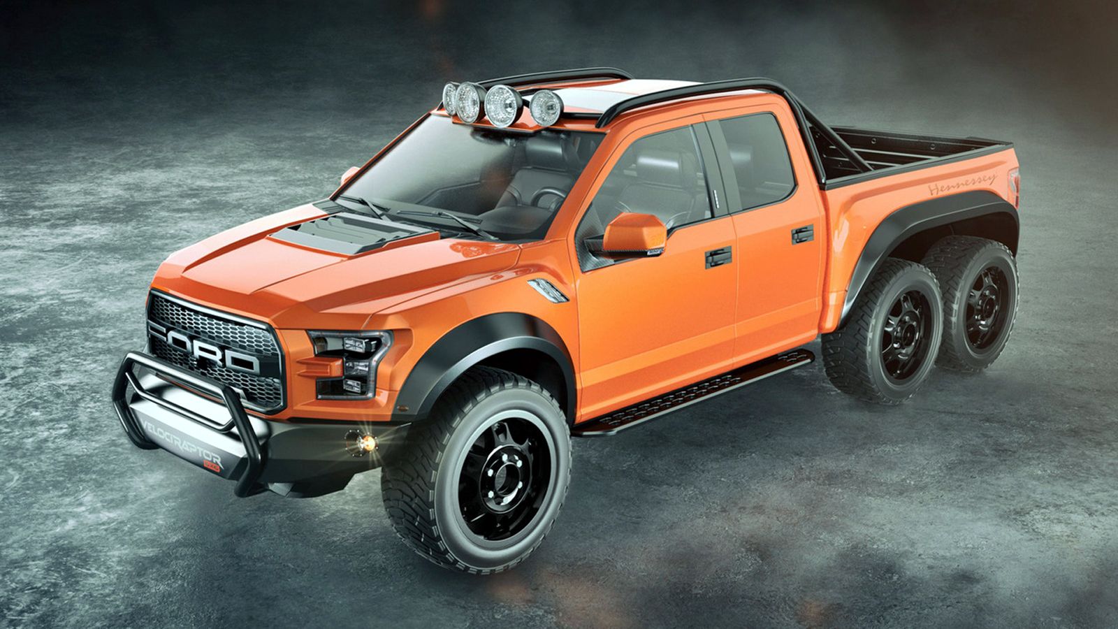 Το εντυπωσιακό Hennessey VelociRaptor 6x6 βασίζεται στο νέο Ford F-150 Raptor του 2017 ωστόσο και πέραν του επιπρόσθετου τρίτου άξονα…