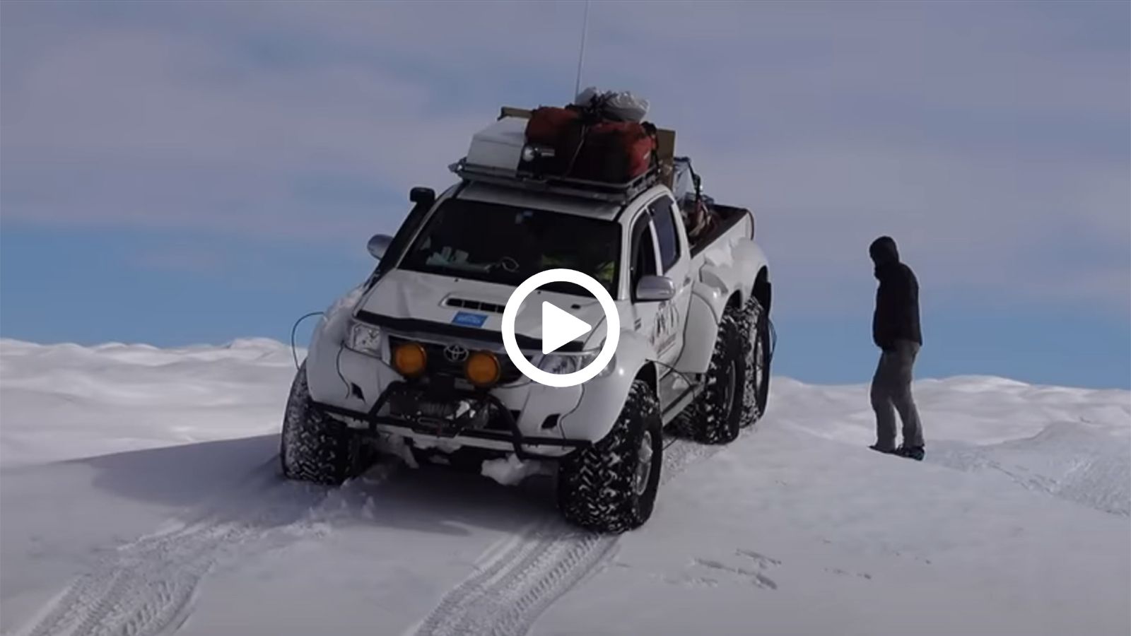 VIDEO: στην Ανταρκτική με το Hilux 6x6 των 277.000 ευρώ!