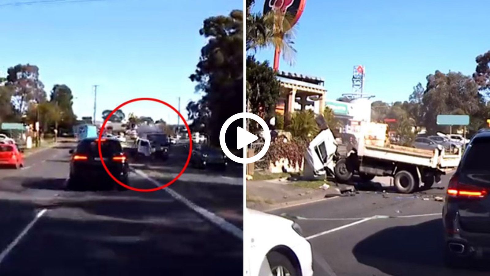 VIDEO: και όμως ο οδηγός επέζησε!