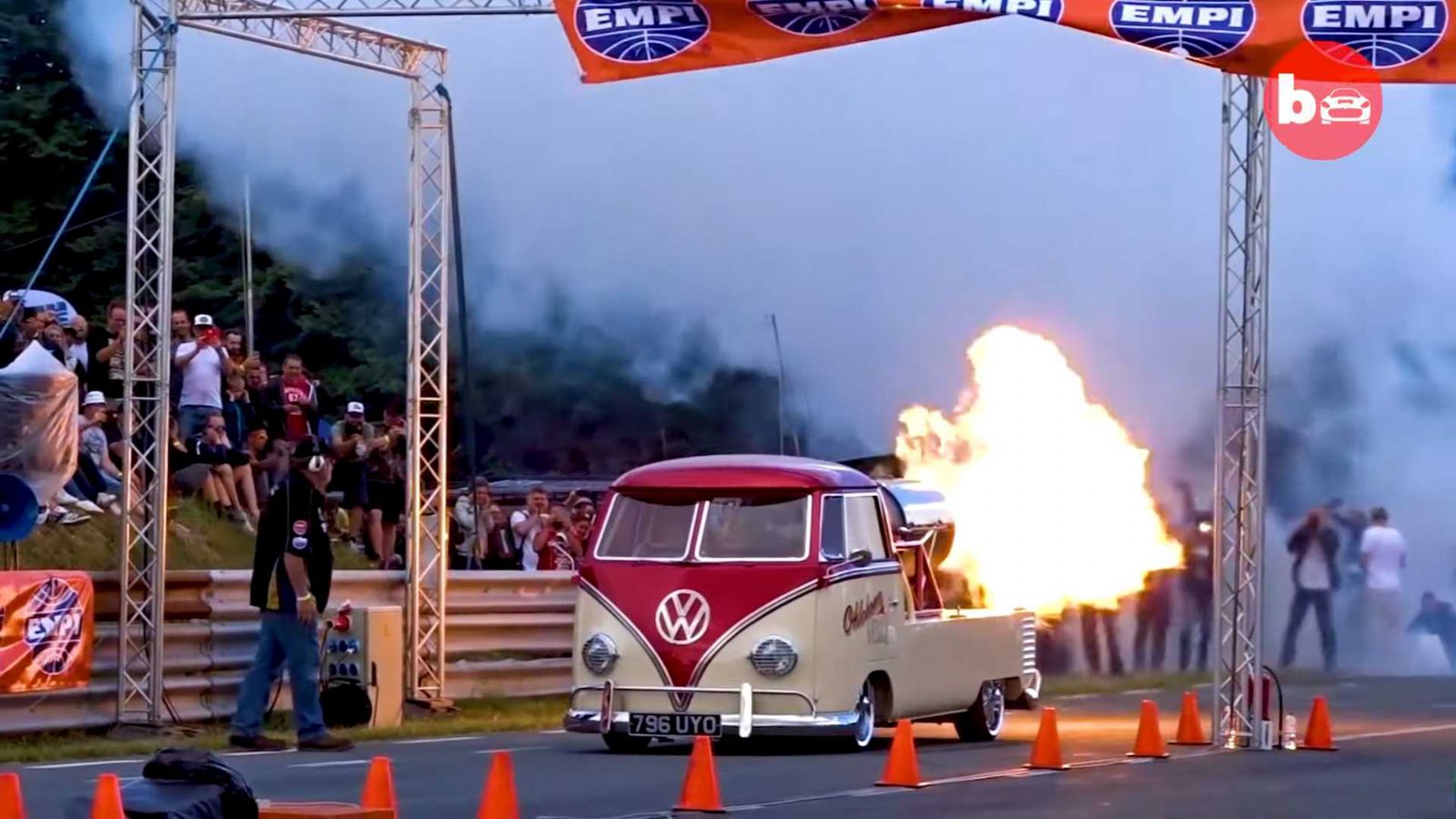 Ενα VW T2 του 1958 με κινητήρα jet 5.000hp (+vid)!