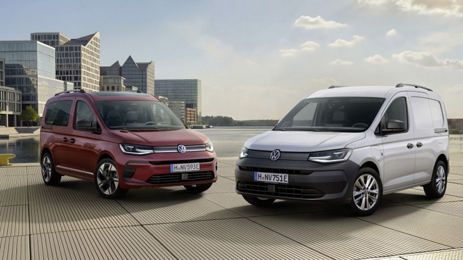 VW Caddy Van και επιβατική έκδοση μαζί