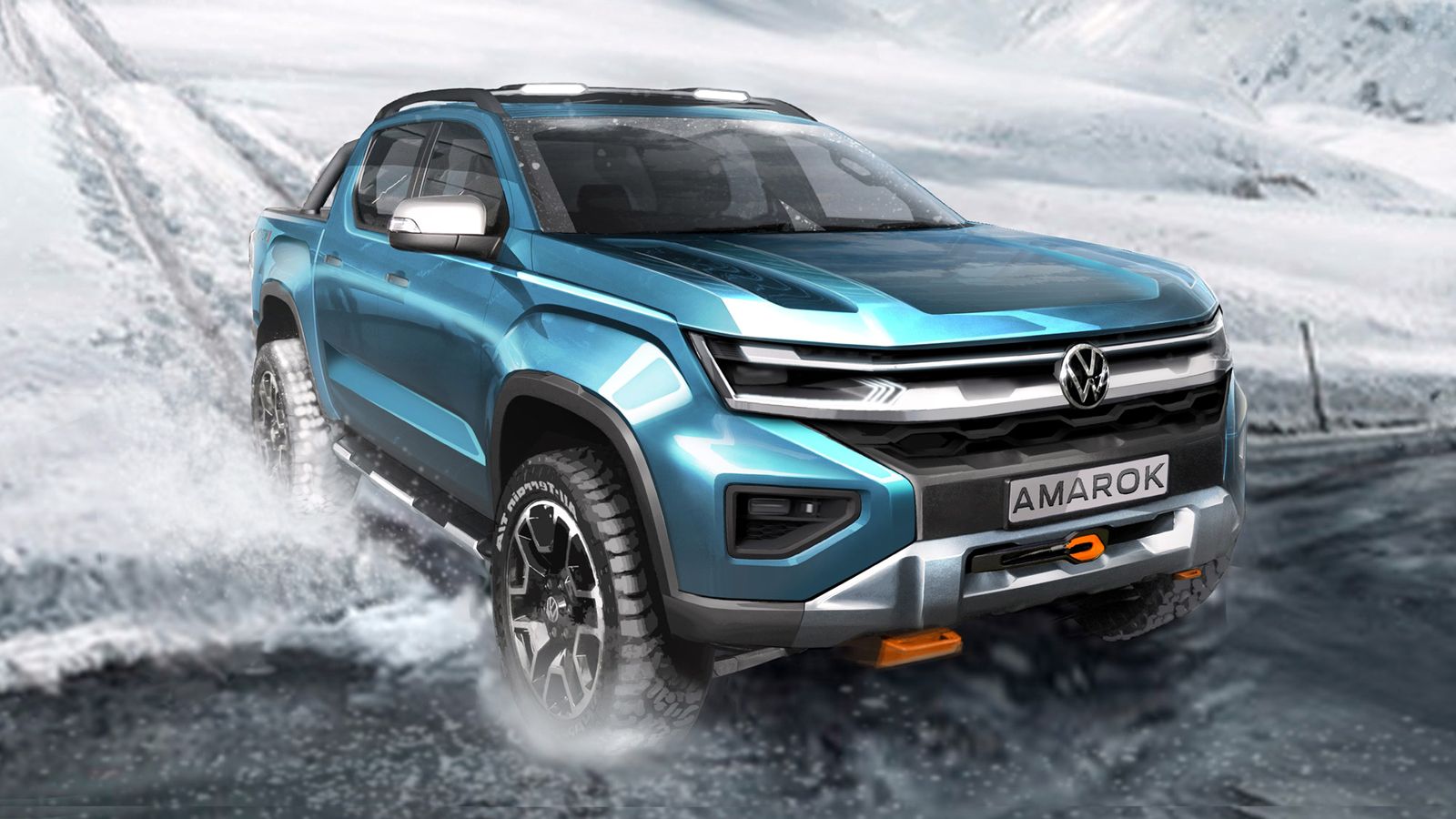 To V6 TDI σύνολο που έχει ήδη ανακοινώσει η VW φαίνεται πως θα αποτελέσει την ψυχή του φημολογούμενου, κορυφαίου Amarok R.