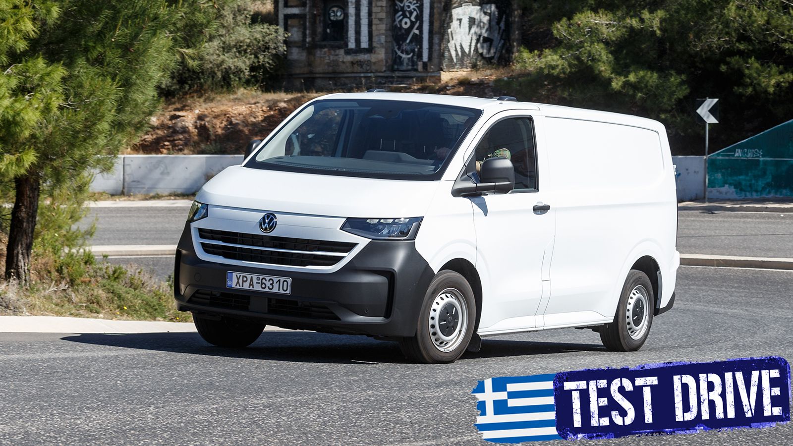 Στο τιμόνι του νέου VW Transporter