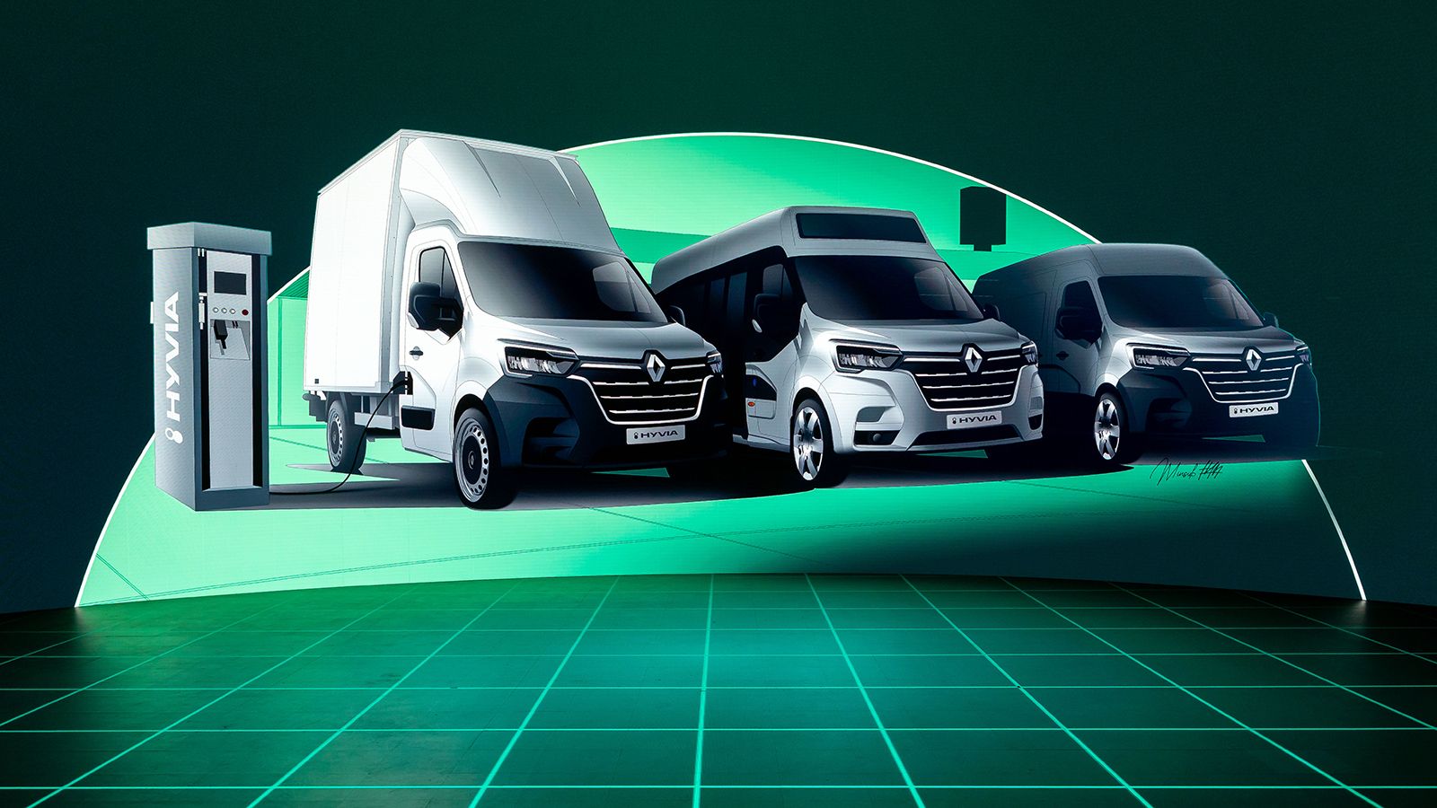 Τρία προηγμένα επαγγελματικά οχήματα υδρογόνου, θα λανσάρει έως το τέλος του χρόνου η Renault, παίρνοντας ως βάση το Μεγάλο της Van, Master.