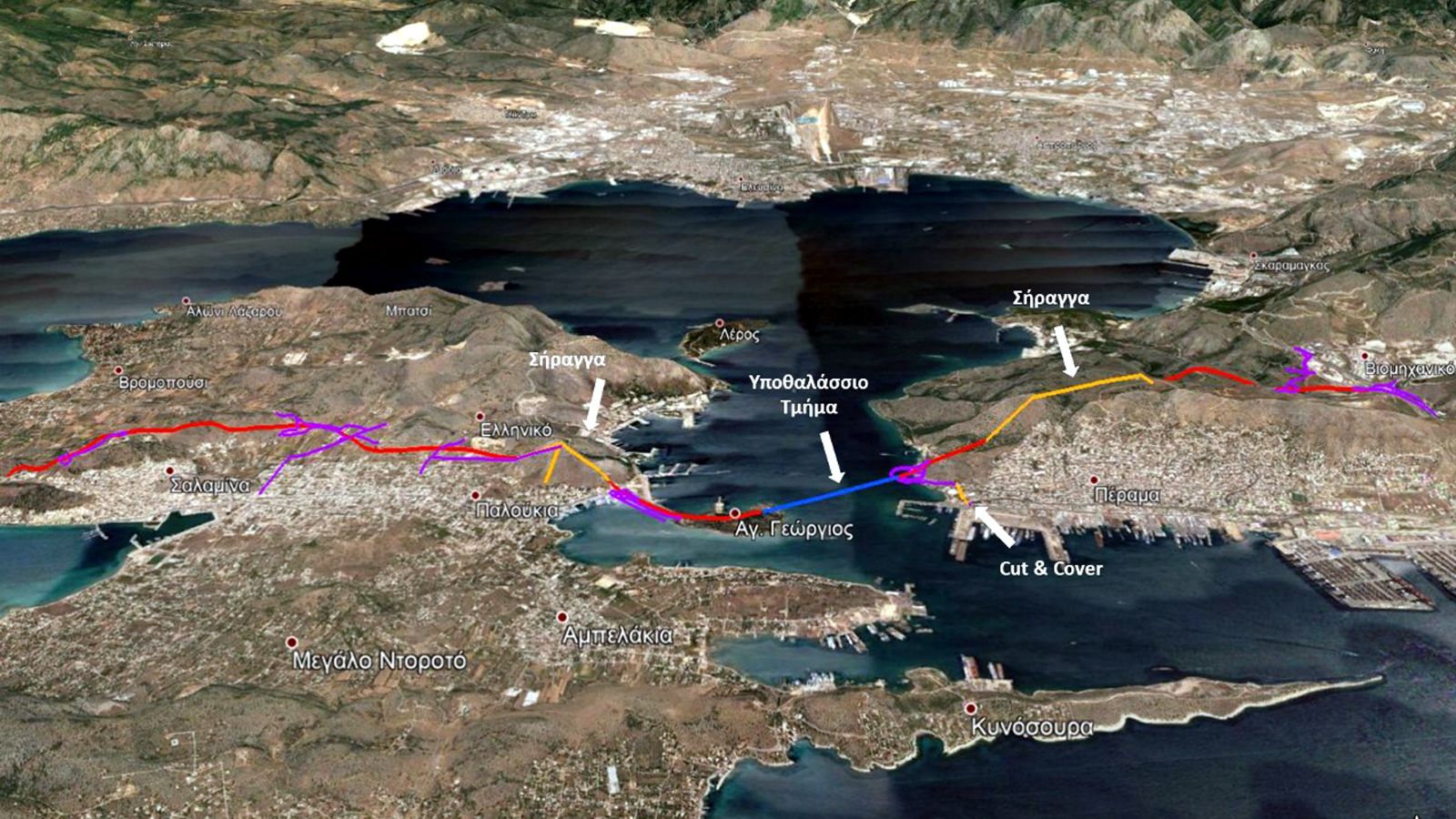 Προχωρά η Ζεύξη Σαλαμίνας Περάματος