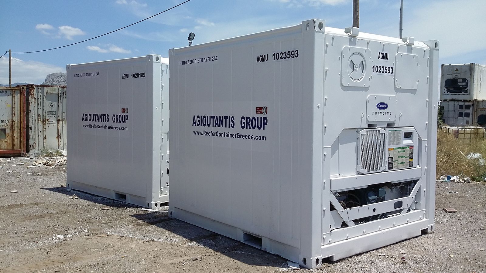 Η AGIOUTANTIS GROUP είναι μια First Choise εμπορική και τεχνική εταιρεία εξειδικευμένη αποκλειστικά στα ψυγεία container (με άδεια εξασκήσεως επαγγέλμ