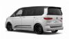 To VW Multivan Edition ξεχωρίζει μέσω του φινιρίσματος «Deep Black Pearl Effect» στη γρίλια, την οροφή και τα καπάκια των καθρεπτών, όπως και με τους μαύρους «Toshima» τροχούς αλουμινίου των 18 ιντσών
