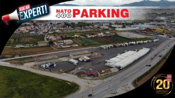 Parking NATO 400: ανάπαυλα, ασφάλεια & επιλογές για οδηγούς μεταφορών