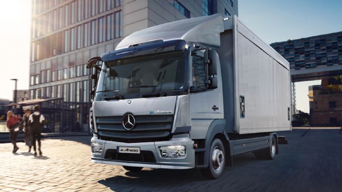 Στην έκθεση ΙΑΑ Transportation 2022 η Mercedes-Benz Trucks ανακοίνωσε πως έχει ξεκινήσει ήδη η εξέλιξη του ηλεκτρικού eAtego.