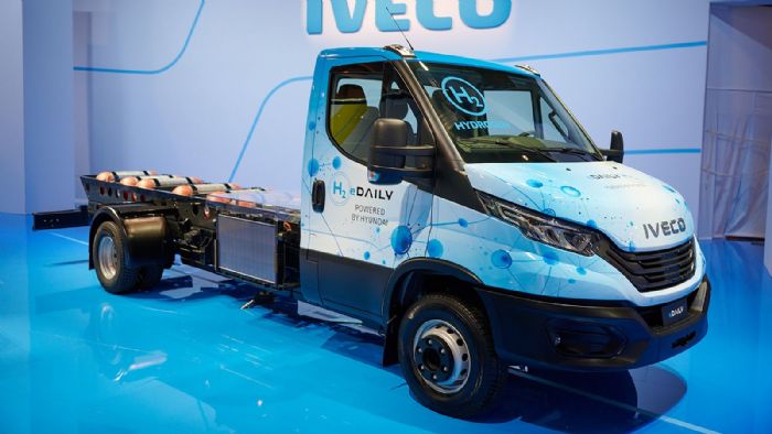 Με κυψέλες καυσίμου της Hyundai το πρωτότυπο, υδρογονοκίνητο Iveco eDaily FCEV.