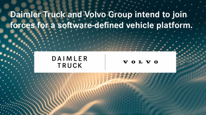 «Συμμαχία» Daimler & Volvo στον κλάδο των φορτηγών! 