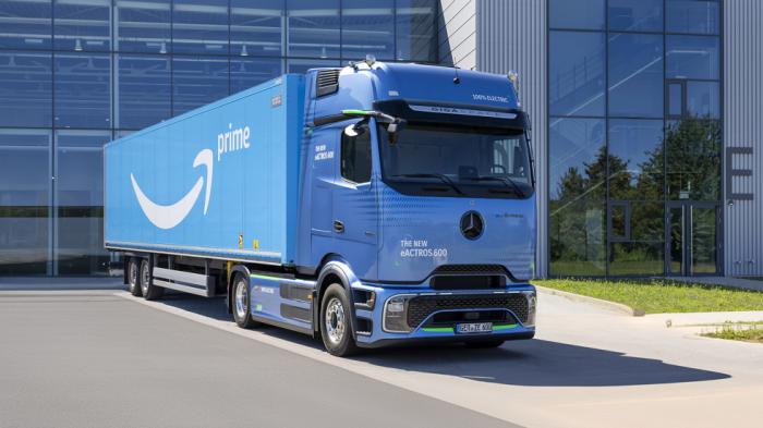 Παραγγελία 200 Mercedes-Benz eActros 600 από την Amazon 