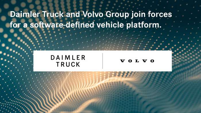 Daimler & Volvo προετοιμάζουν τα πιο «έξυπνα» φορτηγά του μέλλοντος 