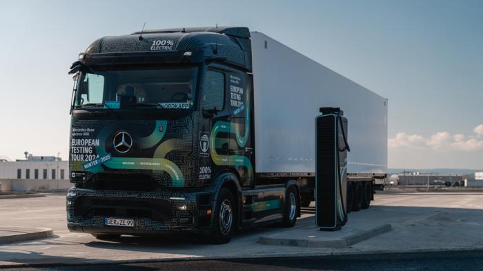 Το Mercedes-Benz eActros 600 βάζει πλώρη για το ρεκόρ Guinness! 