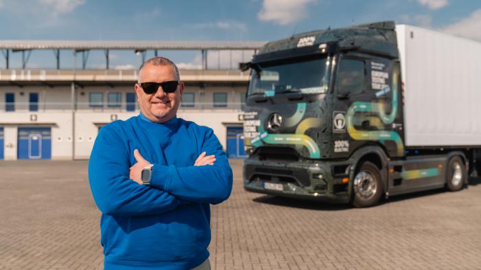 Το Mercedes-Benz eActros 600 βάζει πλώρη για το ρεκόρ Guinness!