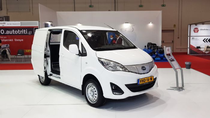 Στην αγορά των μικρών ηλεκτρικών van εισέρχεται το BYD ETP3.