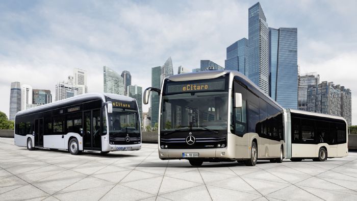 Ένα χαρτοφυλάκιο πλήρως ηλεκτρικών λεωφορείων έχει στα σκαριά η Daimler Buses, εστιάζοντας στα ηλεκτρικά οχήματα μπαταρίας και κυψελών καυσίμου (υδρογόνο).