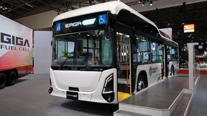 Erga EV Bus: Το πρώτο ηλεκτρικό λεωφορείο της Isuzu 