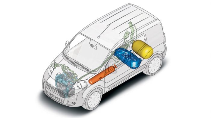 Λόγω της τοποθέτησης δεξαμενών CNG, ένα μέρος της μεταφορικής ικανότητας των οχημάτων χάνεται.